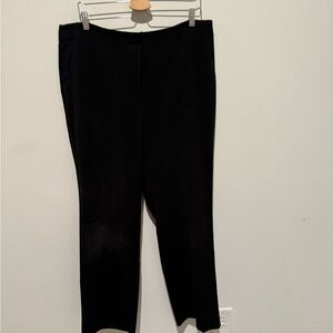 Talbots Black Women's Easy Care Trousers